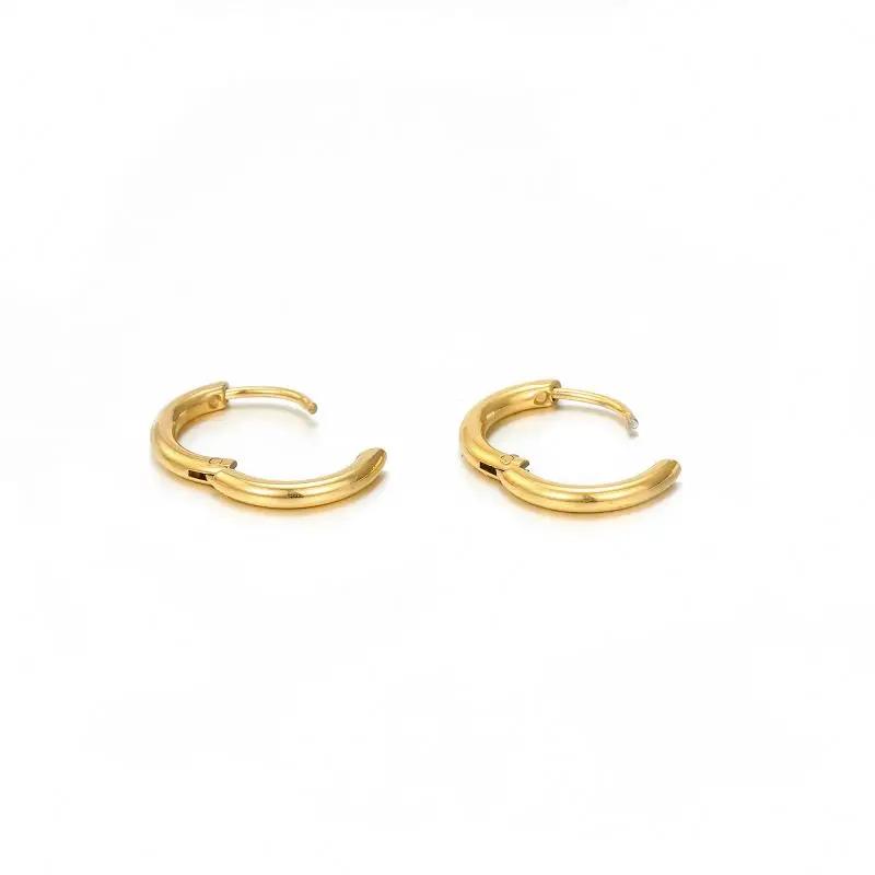 Women's Stainless Steel Round Simple Earring,Korean Fashion Stainless Steel Huggie Earrings
Women's Stainless Steel Round Simple Earring,Korean Fashion Stainless Steel Huggie Earrings