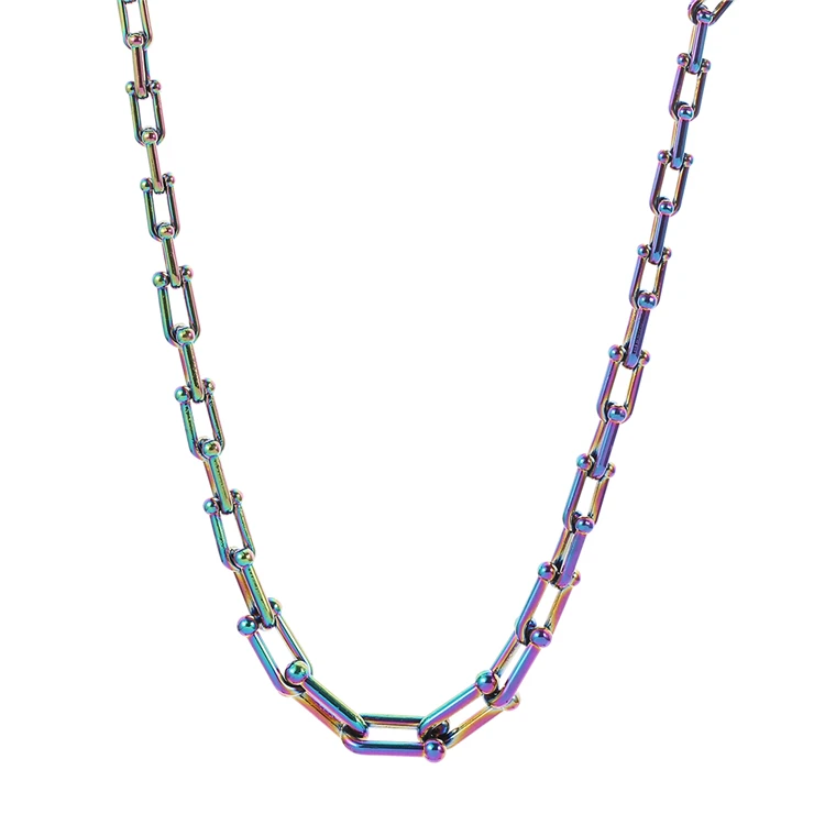 Chunky Chain Geometric Link Necklace Thick U Shape Linked Necklace Minimalist Everyday Necklace Jewelry Oval Link Chain
Chunky Chain Geometric Link Necklace Thick U Shape Linked Necklace Minimalist Everyday Necklace Jewelry Oval Link Chain