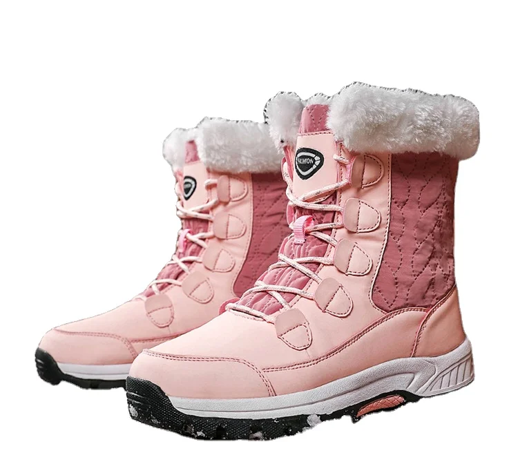 Hot Sale Outdoor Women Antislip Casual Cotton Shoes Snow Boots for Winter, Black/grey+white/pink
Hot Sale Outdoor Women Antislip Casual Cotton Shoes Snow Boots for Winter, Black/grey+white/pink