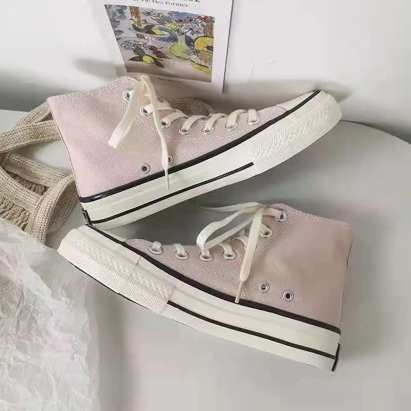 Fashion new classic canvas shoes couple models students autumn board shoes manufacturers wholesale
Fashion new classic canvas shoes couple models students autumn board shoes manufacturers wholesale