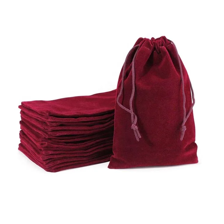 Promotional Reusable Durable Jewelry Pearl Cosmetics Pouch wine red soft velvet Drawstring gift bag, Wine red or customized
Promotional Reusable Durable Jewelry Pearl Cosmetics Pouch wine red soft velvet Drawstring gift bag, Wine red or customized