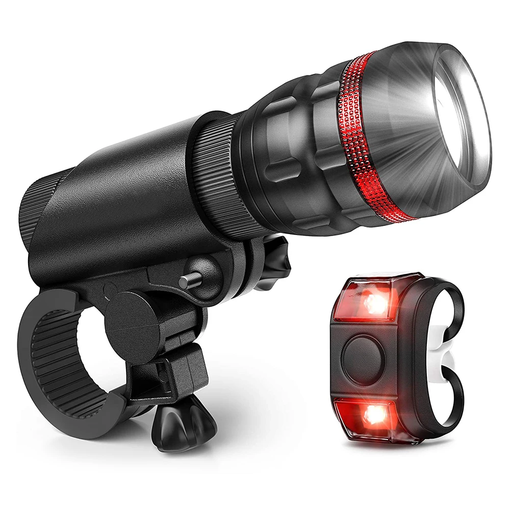 Amazon Top Selling Bike Light Set 3 Modes Easy Install Powerful Zoom Bicycle Light With 2 LED Warning Rear Light, Black
Amazon Top Selling Bike Light Set 3 Modes Easy Install Powerful Zoom Bicycle Light With 2 LED Warning Rear Light, Black