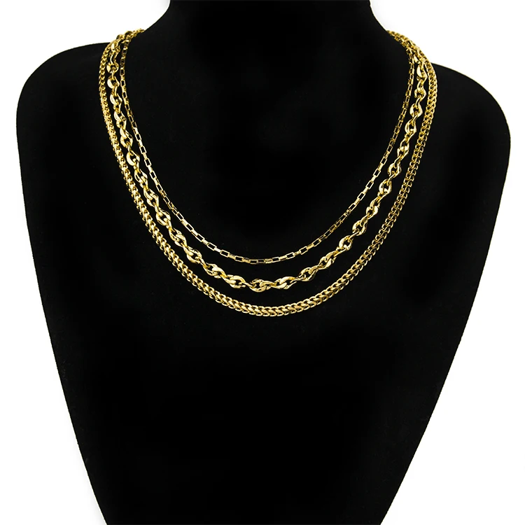 fashion women men jewelry brass copper cuban link high quality long chain gold 14k 18k necklace 
fashion women men jewelry brass copper cuban link high quality long chain gold 14k 18k necklace