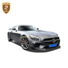 R-Tech Style Carbon Fiber Side Skirts Rear Bumper Diffuser For Bens Amg Gt Gts Small Body Kits 2018 Year Factory Price