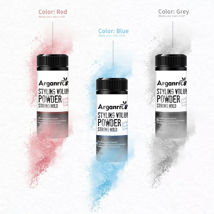 ARGANRRO accepted customize customize colors dust it fluffy mattifying hair powder volumizing, Customised color 
ARGANRRO accepted customize customize colors dust it fluffy mattifying hair powder volumizing, Customised color