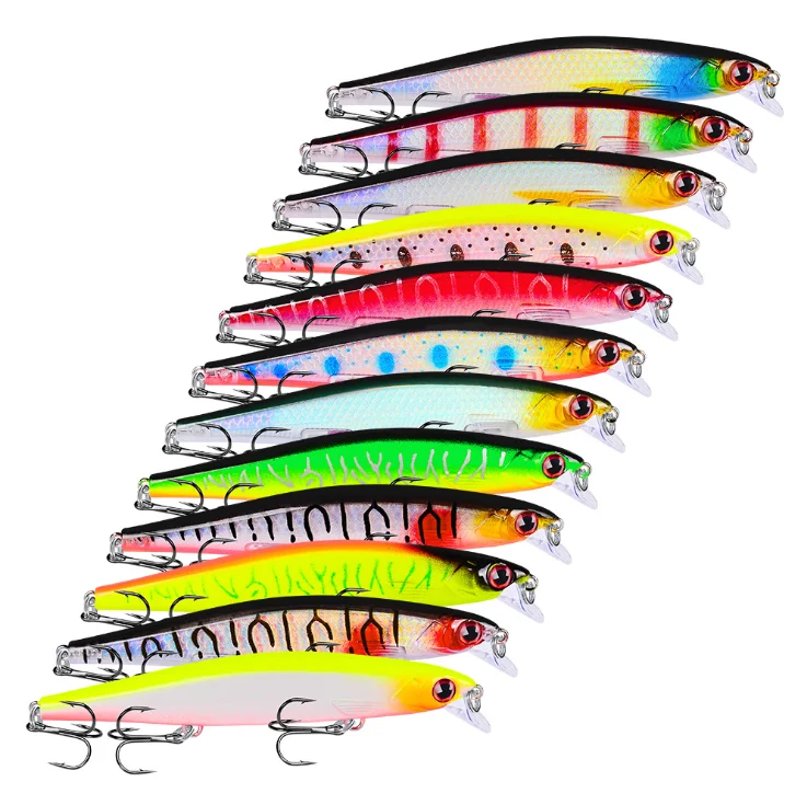 SNEDA Full Swimming Layer Bait PVC Material Hard Fishing Lure 110mm 13g Floating Minnow Bait 12 Colors
SNEDA Full Swimming Layer Bait PVC Material Hard Fishing Lure 110mm 13g Floating Minnow Bait 12 Colors