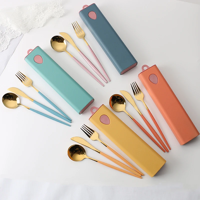 18/10 Stainless Steel Cutlery Flatware Set portable camping travel cutlery set, Silver,gold
18/10 Stainless Steel Cutlery Flatware Set portable camping travel cutlery set, Silver,gold