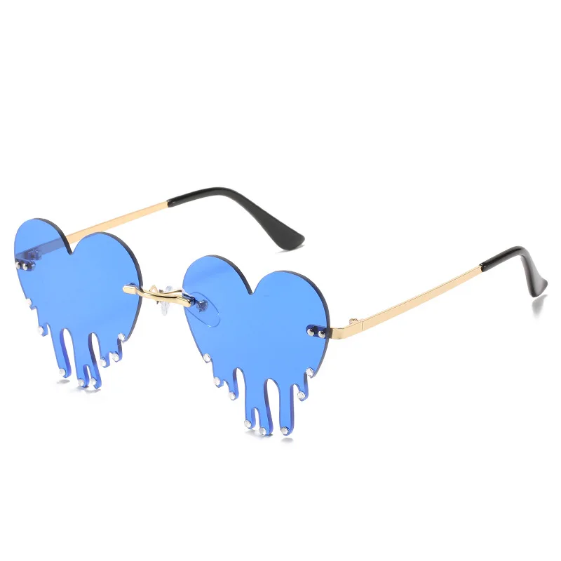 2021 New Arrivals Diamond Heart Teardrop Metal Frames Custom Logo Fashion Sunglasses Women Sun Glasses Handmade Party
2021 New Arrivals Diamond Heart Teardrop Metal Frames Custom Logo Fashion Sunglasses Women Sun Glasses Handmade Party