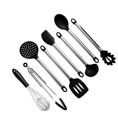 kitchen tools 6pcs stainless steel kitchenware set / cooking utensil, Silver 
kitchen tools 6pcs stainless steel kitchenware set / cooking utensil, Silver