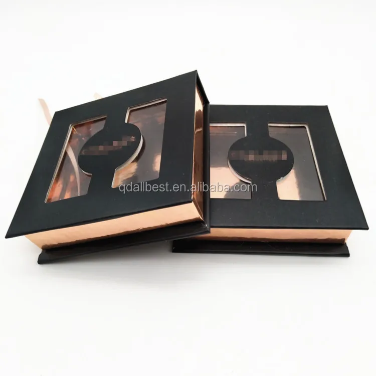 paper packaging  paper boxes  product name eyelash box custom