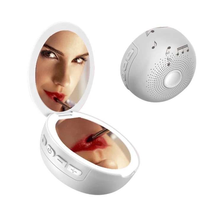 Multifunction Stereo Sound Led Light Usb Audio Wireless Beauty Makeup Mirror Mini Portable Bluetooth Speaker
Multifunction Stereo Sound Led Light Usb Audio Wireless Beauty Makeup Mirror Mini Portable Bluetooth Speaker
