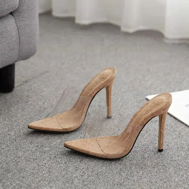 New design t-type sexy open toe pumps transparent PU ladies women's high heel sandals sexy high heels shoes
New design t-type sexy open toe pumps transparent PU ladies women's high heel sandals sexy high heels shoes
