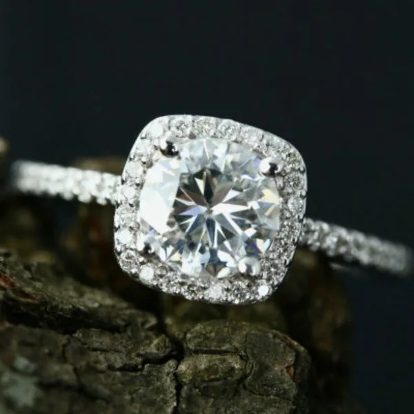 Classic Luxury High Quality 18k white gold plated CZ Zircon Stone Wedding Rings for Women Jewelry Gift, Silver
Classic Luxury High Quality 18k white gold plated CZ Zircon Stone Wedding Rings for Women Jewelry Gift, Silver