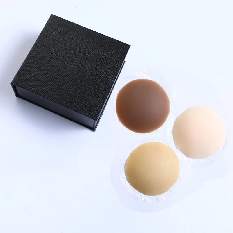 Newest Hot Sale Sexy Reusable Sticky Solid Silicone Nipple Covers for Women Underwear, Beige and brown
Newest Hot Sale Sexy Reusable Sticky Solid Silicone Nipple Covers for Women Underwear, Beige and brown