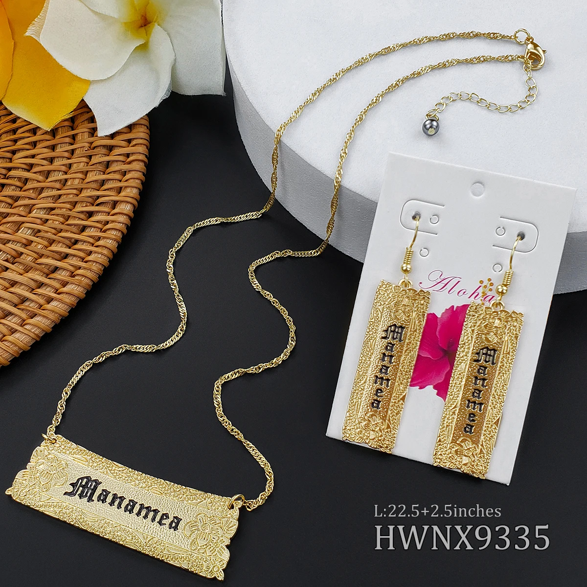 fashion jewellery 14k gold plated wedding wholesale women hawaiian jewelry set, Customized color
fashion jewellery 14k gold plated wedding wholesale women hawaiian jewelry set, Customized color