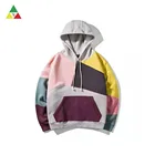 Raglan Hoodies Pattern Hoodie Custom Premium Cotton Color Block Raglan Hoodies Men