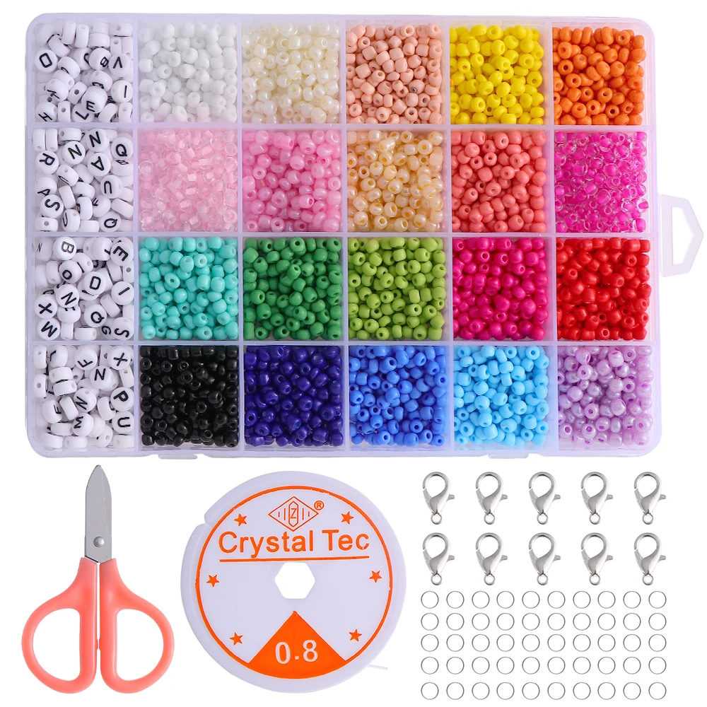 Amazon Hot Sale 20 Colors 2/3/4mm Glass Beads Acrylic Alphabet Beads Letter Beads Jewelry Accessories Sets Pendant Earrings Ring, Colorful
Amazon Hot Sale 20 Colors 2/3/4mm Glass Beads Acrylic Alphabet Beads Letter Beads Jewelry Accessories Sets Pendant Earrings Ring, Colorful
