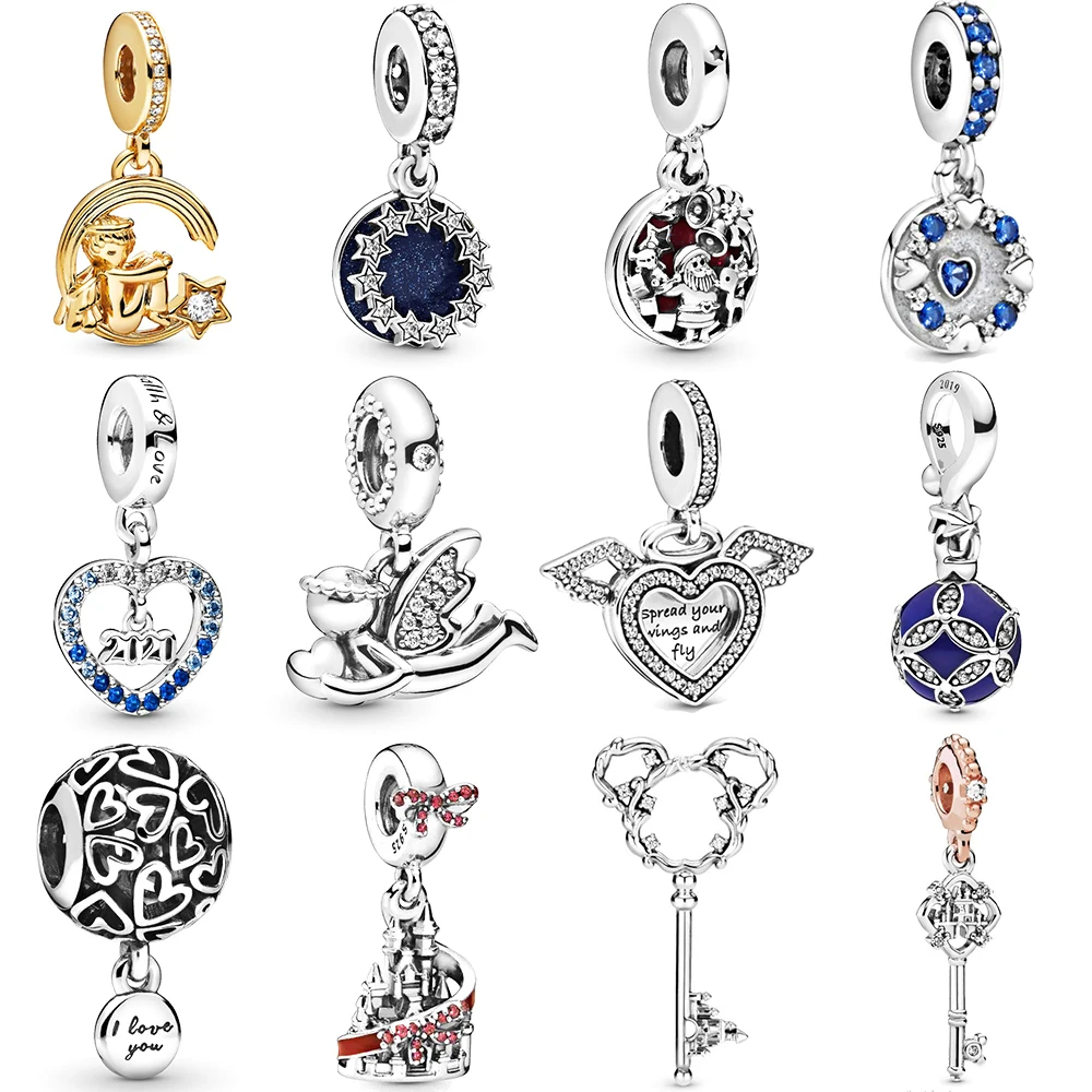 NEW 2021 100% 925 Sterling Silver Winter Christmas Series Red Castle Clear Cz Heart Pendant Fit DIY Original Bracelet Jewelry
NEW 2021 100% 925 Sterling Silver Winter Christmas Series Red Castle Clear Cz Heart Pendant Fit DIY Original Bracelet Jewelry