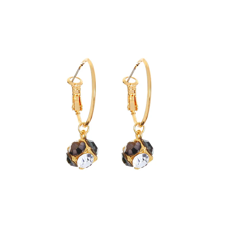 f0021 Fashion High Quality Handmade Large Shiny Beaded Shape Pendant Hoop Earrings, Gold
f0021 Fashion High Quality Handmade Large Shiny Beaded Shape Pendant Hoop Earrings, Gold