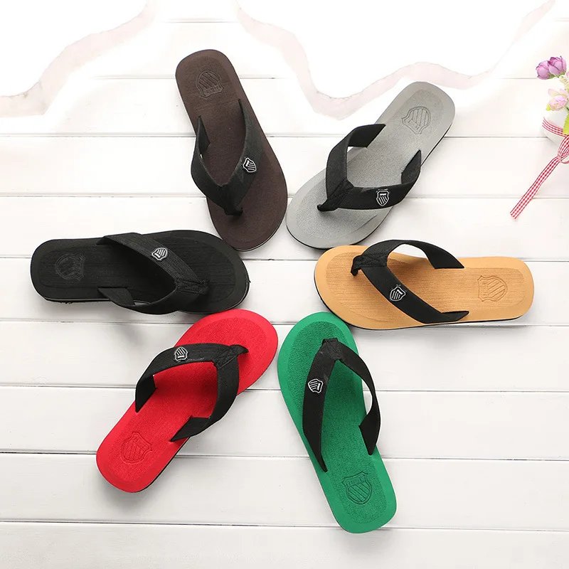 New Summer Men Flip Flops Non-slip Beach Outdoor Male Sandals Soft Light Weight Slippers Bathroom Slides Shoes Zapatos Hombre
New Summer Men Flip Flops Non-slip Beach Outdoor Male Sandals Soft Light Weight Slippers Bathroom Slides Shoes Zapatos Hombre