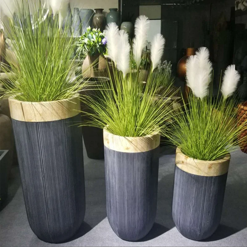 European Large Floor Fiberglass Flower Pot Decoration Home Garden Hotel Planter Indoor Outdoor Plant Pot
European Large Floor Fiberglass Flower Pot Decoration Home Garden Hotel Planter Indoor Outdoor Plant Pot