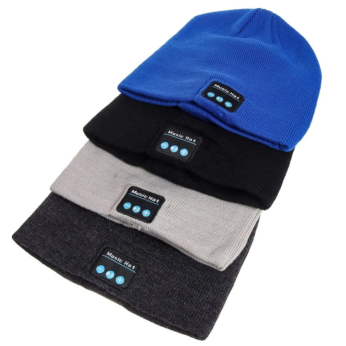 OEM Music Hat Cap Headphone Headset Wireless blue tooth Earphones with Mic Sport Knitting Hats Christmas Gift Warm Smart Cap
OEM Music Hat Cap Headphone Headset Wireless blue tooth Earphones with Mic Sport Knitting Hats Christmas Gift Warm Smart Cap