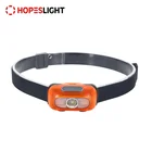 Plastic Adjustable Headlamp Led Mining Headlight With Elastic Band