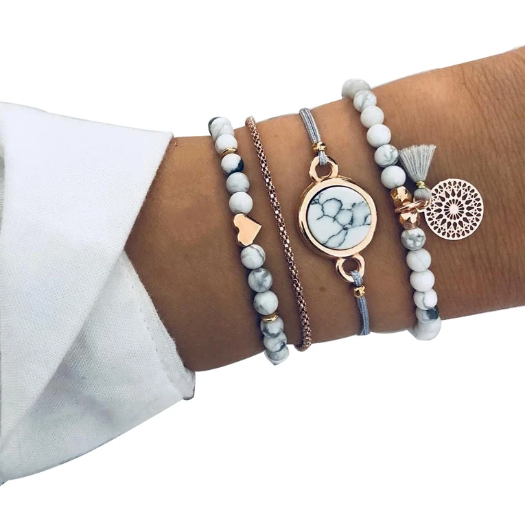 Bohemian Minimalist Love electrocardiogram Braceletsimple Jewellery bracelet geometric bracelet setTassel Bangles for Women.
Bohemian Minimalist Love electrocardiogram Braceletsimple Jewellery bracelet geometric bracelet setTassel Bangles for Women.