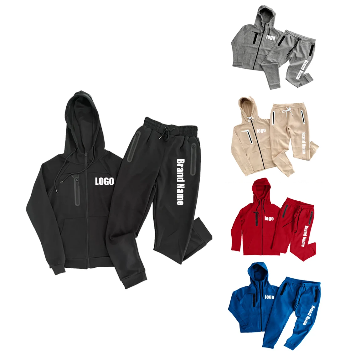 Custom Logo Men Tracksuits Two Piece Pants Sets Zipper Jacket Jogging Pants Fall Winter Jogger Set Casual Sports Men's Clothes
Custom Logo Men Tracksuits Two Piece Pants Sets Zipper Jacket Jogging Pants Fall Winter Jogger Set Casual Sports Men's Clothes