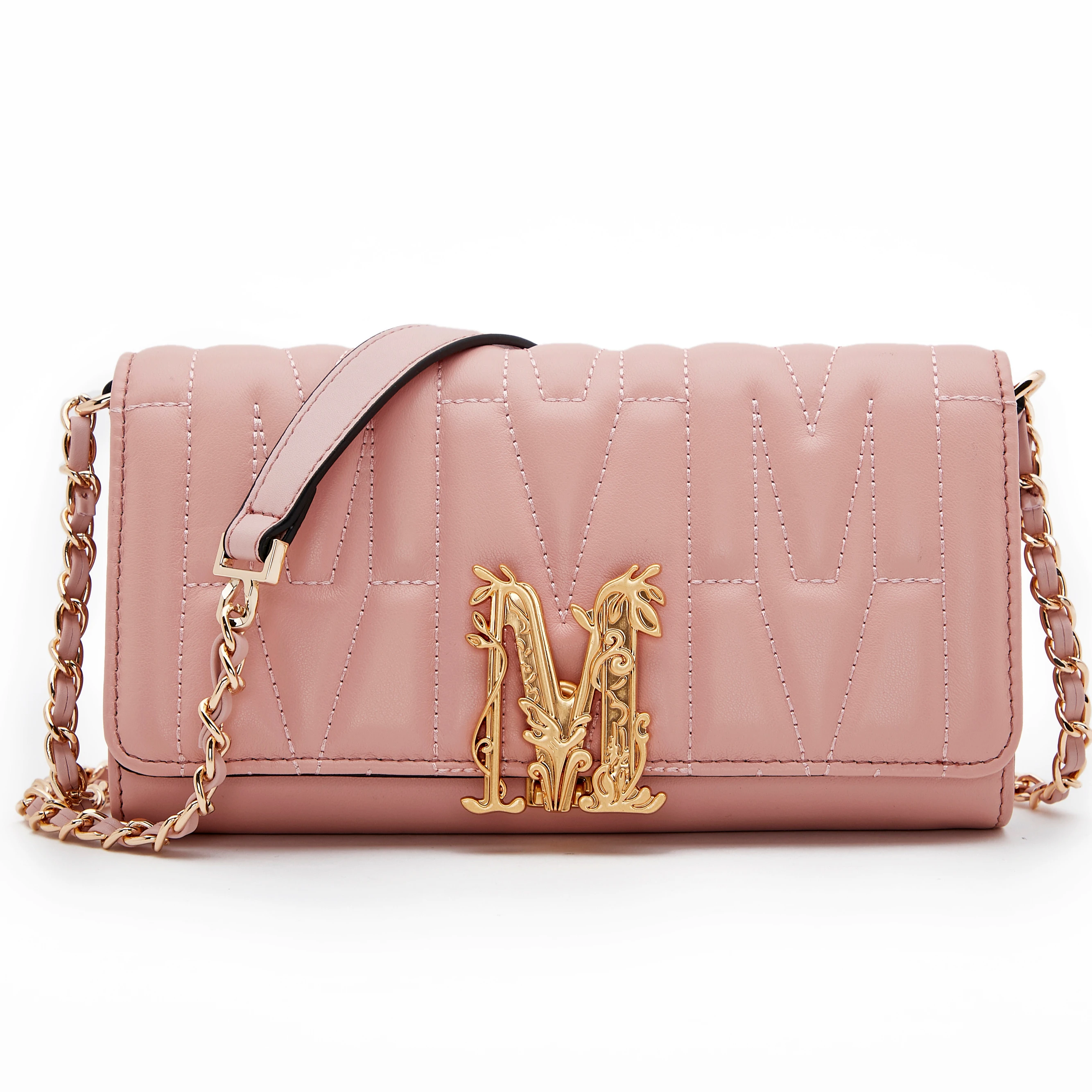High-quality first layer cowhide envelope bag women chain handbags shoulder bag, Pink
High-quality first layer cowhide envelope bag women chain handbags shoulder bag, Pink