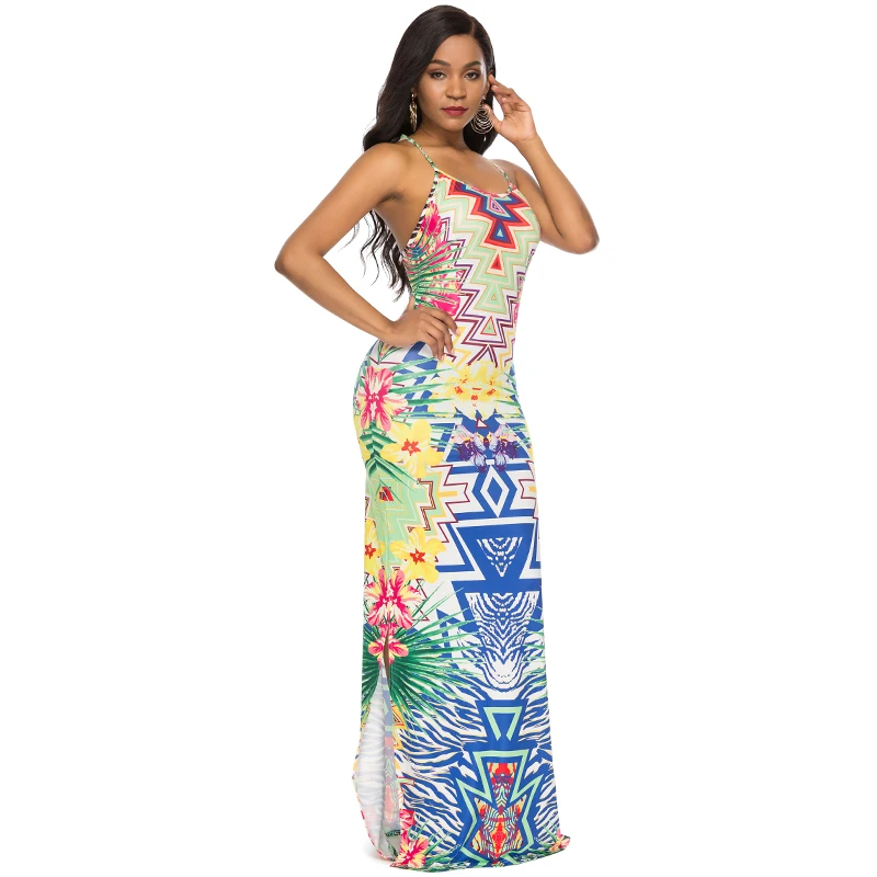 2021 new trend summer casual ladies Printed dress suspenders sexy tight-fitting hip dress
2021 new trend summer casual ladies Printed dress suspenders sexy tight-fitting hip dress