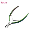 Clipper Steel Nipper BNP0172 New Design Rainbow Manicure Nail Cutter Clipper Stainless Steel Cuticle Nipper