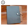 Guaranteed quality pu leather college B5 ruled business card spiral Loose-leaf notebook pentium With Document Pocket