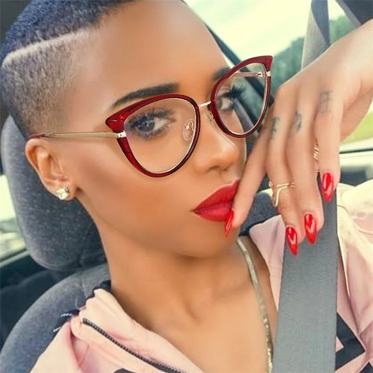 Jiuling eyewear Fancy Spectacles Frame For Women Glasses Custom Eyewear Frame Cat Eye Anti Blue Light Crystal Eyeglass
Jiuling eyewear Fancy Spectacles Frame For Women Glasses Custom Eyewear Frame Cat Eye Anti Blue Light Crystal Eyeglass