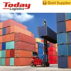 Cheap cost sea freight 40' high cube carrier reefer container Including taxes and fees