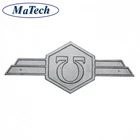 OEM Manufacturer A356 Aluminum Alloy Sand Casting For Brand Plate