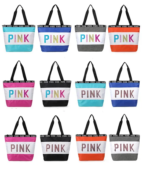 New Designer Girls Pink Travel Bag Shopping Bag For Women Beach Tote Handbag Waterproof Large Capacity Women Shoulder Bags
New Designer Girls Pink Travel Bag Shopping Bag For Women Beach Tote Handbag Waterproof Large Capacity Women Shoulder Bags