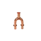 Central Heating Systems, Refrigeration and Air Conditioning, Copper Tube Fitting Y Type Tee