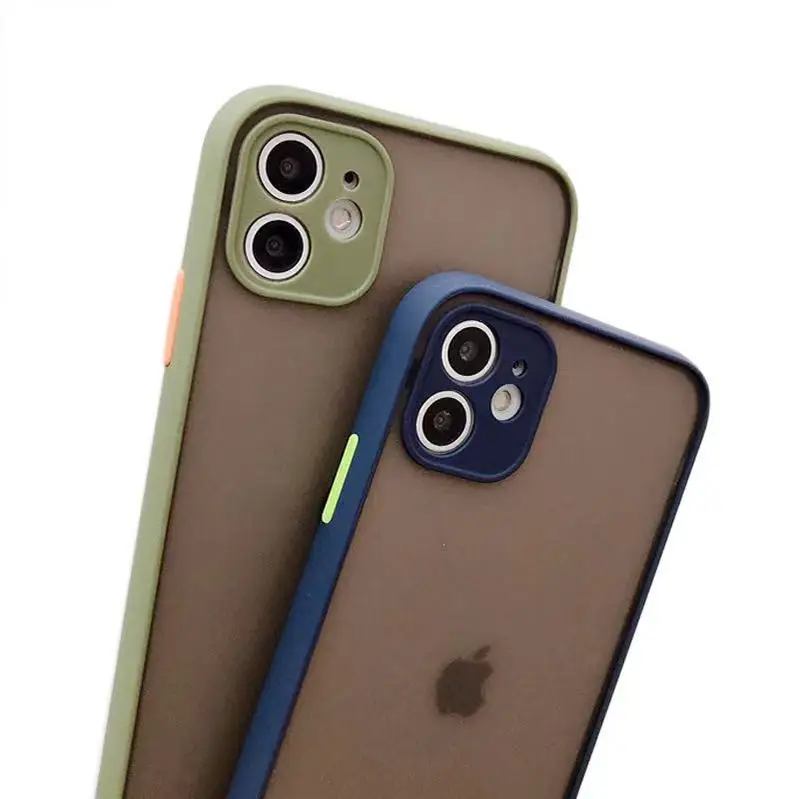 2021TPU for iphone1112 xr xs max two-color mobile frosted touch two-in-one anti-fall shell Protective shell phone case, Multi
2021TPU for iphone1112 xr xs max two-color mobile frosted touch two-in-one anti-fall shell Protective shell phone case, Multi
