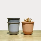 Succulent Plastic Pot Planter Artificial High Pick Small Plastic Succulent Planter Pot