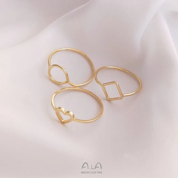 Women's Finger Ring Accessories Empty Support Ring Geometrical Base Ring For Jewelry Making
Women's Finger Ring Accessories Empty Support Ring Geometrical Base Ring For Jewelry Making