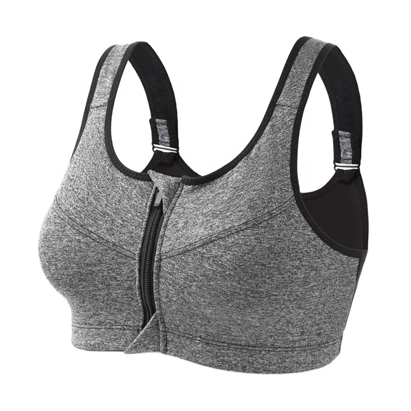 Wholesale Adjustable Running Yoga Fitness Bra With Front Zipper Women Sports Bra, 7 colors
Wholesale Adjustable Running Yoga Fitness Bra With Front Zipper Women Sports Bra, 7 colors