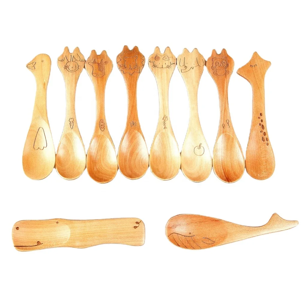Cute Animals Cutlery Soup Tea Spoon Small Wooden Spoon Children Baby Tableware, Natural
Cute Animals Cutlery Soup Tea Spoon Small Wooden Spoon Children Baby Tableware, Natural