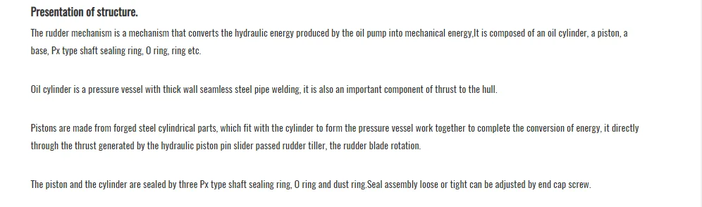 Hydraulic Electric Boat Steering Wheel OEM Marine Gear Steering Parts Custom Marine Steering Control System Supplies Marine