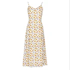 2019 Spring summer plus size Floral casual woman dresses