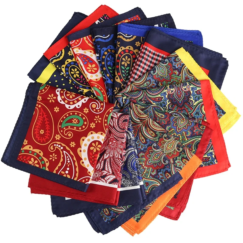 Luxury 33*33CM Men's Vintage Paisley Floral Screen Printed Big Handkerchief Big Pocket Square Fashion Men Hanky for Wedding Part
Luxury 33*33CM Men's Vintage Paisley Floral Screen Printed Big Handkerchief Big Pocket Square Fashion Men Hanky for Wedding Part