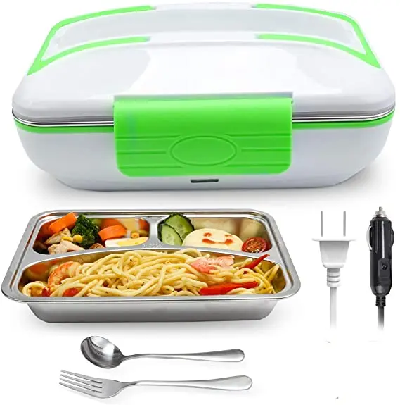 Dual Use Car Truck and Work 110V 12V 24V Deluxe Edition Portable Food Warmer Heater with Removable Stainless Steel Container, Green
Dual Use Car Truck and Work 110V 12V 24V Deluxe Edition Portable Food Warmer Heater with Removable Stainless Steel Container, Green