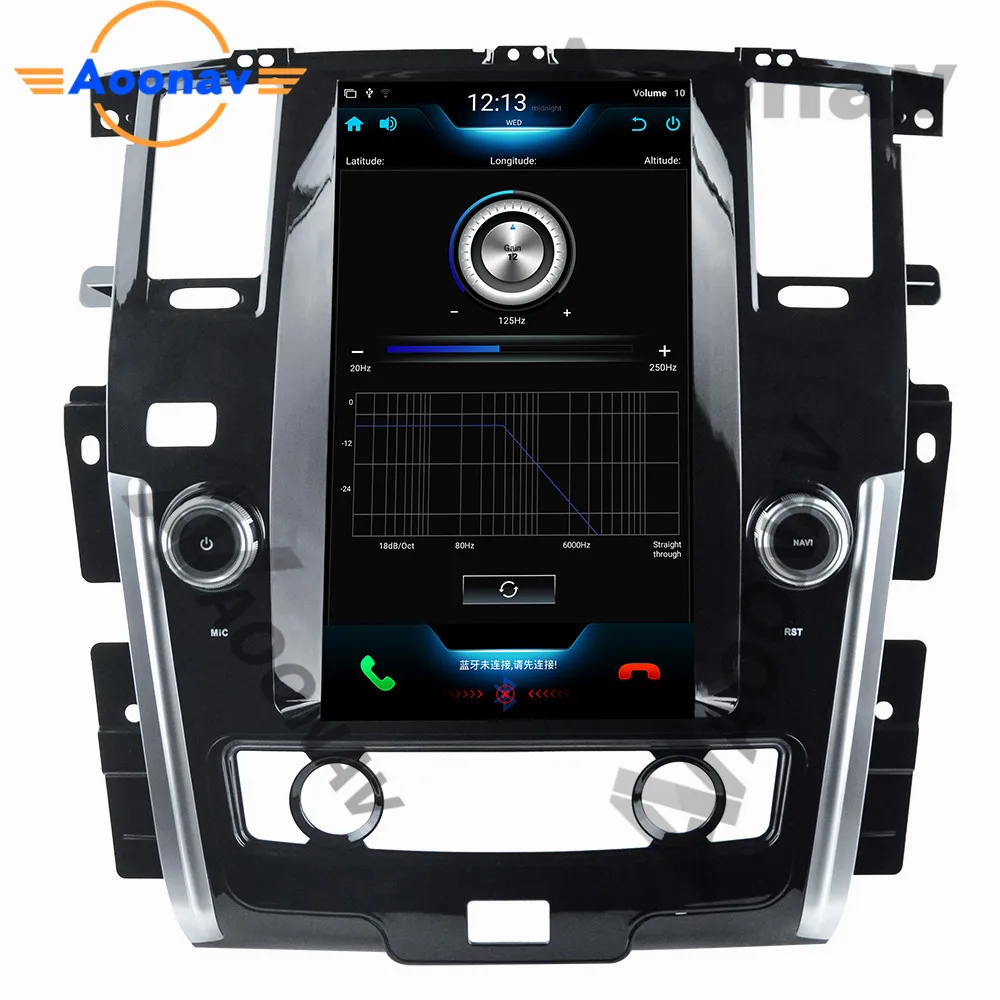 AOONAV car pulgadas GPS Navigation Auto radio 13.3 inch DVD For nissan patrol 2010-2018 support carplay GPS navigation
AOONAV car pulgadas GPS Navigation Auto radio 13.3 inch DVD For nissan patrol 2010-2018 support carplay GPS navigation