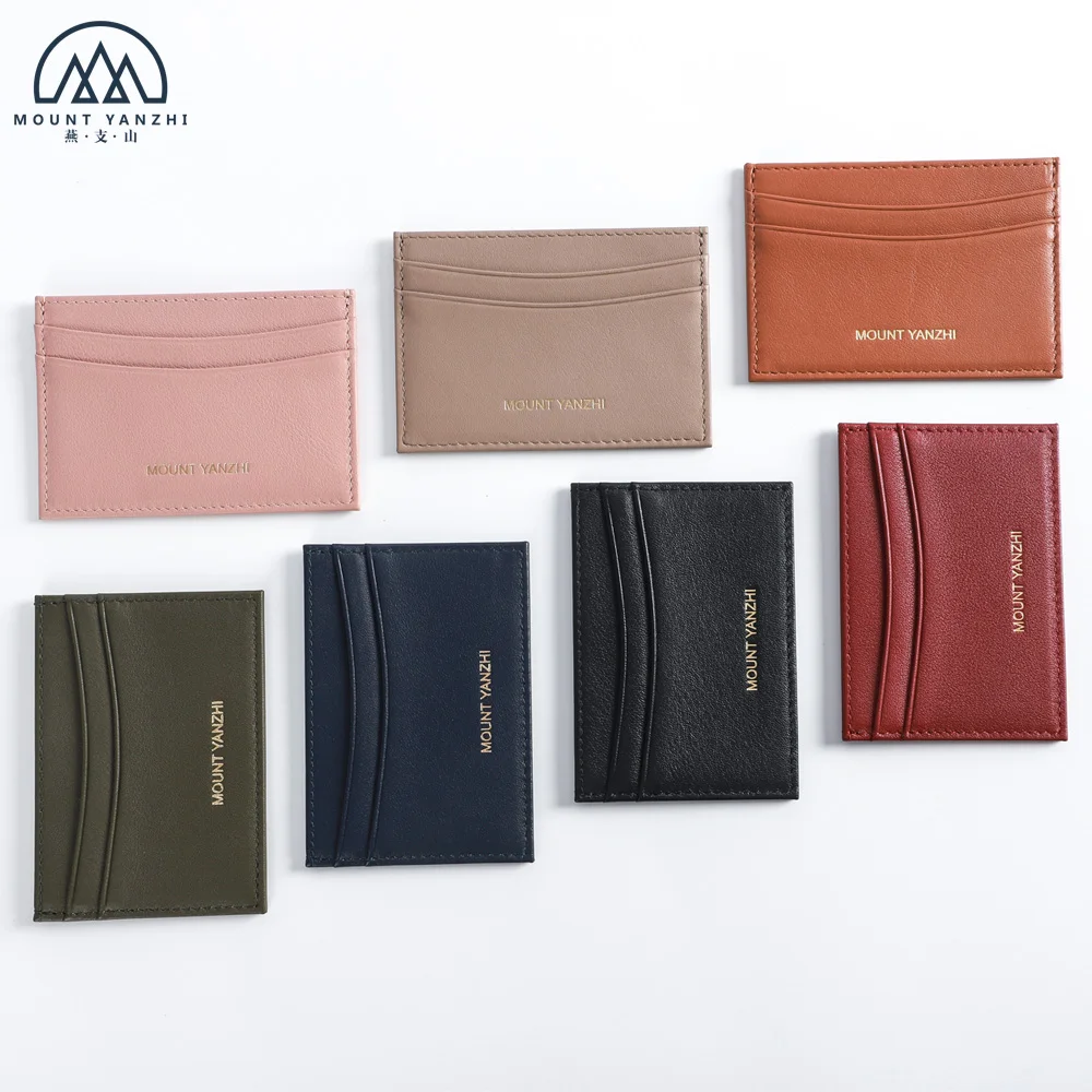 Custom Logo Slim Full Grain Leather RFID Arc-shaped Card holder, Black, red, brown, burgundy & customized
Custom Logo Slim Full Grain Leather RFID Arc-shaped Card holder, Black, red, brown, burgundy & customized