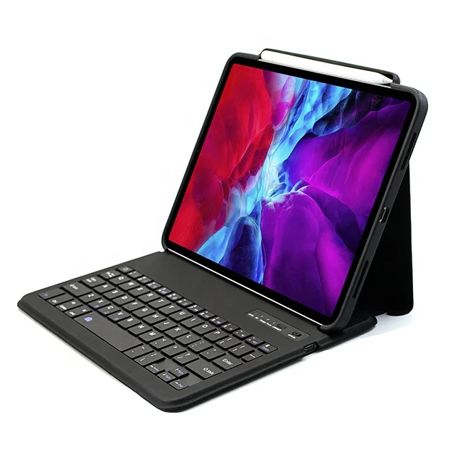 Ultra Slim Waterproof Keyboard Case with Pencil Holder for iPad 10.2" 2019, iPad Pro 11" & 12.9" 2020, iPad Air 10.9" 2020
Ultra Slim Waterproof Keyboard Case with Pencil Holder for iPad 10.2" 2019, iPad Pro 11" & 12.9" 2020, iPad Air 10.9" 2020